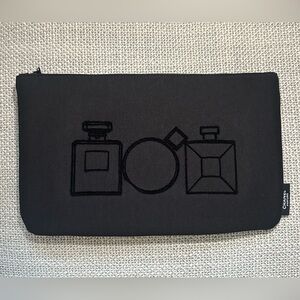 CHANEL Black Cosmetic Pouch